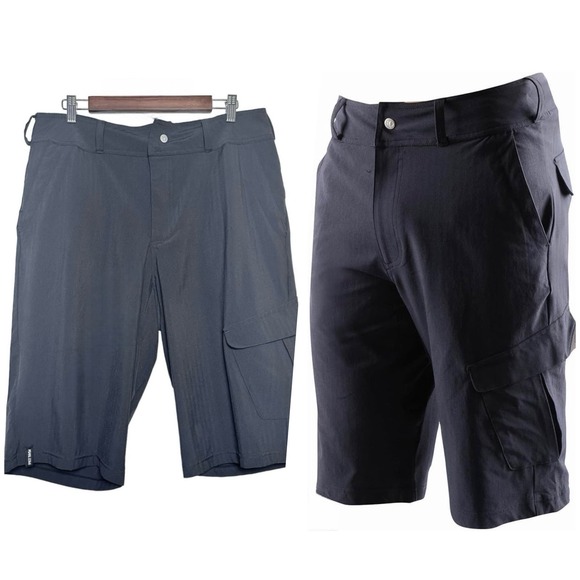 Pearl Izumi | Men | Launch Kicker Nylon Blend Cargo Biking Shorts | Size Large - Picture 1 of 14